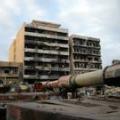 Scenes of devastation reveal examples of the damage caused by heavy artillery on people's homes in the heart of Mistrata (photo: Harvey Whitehouse)