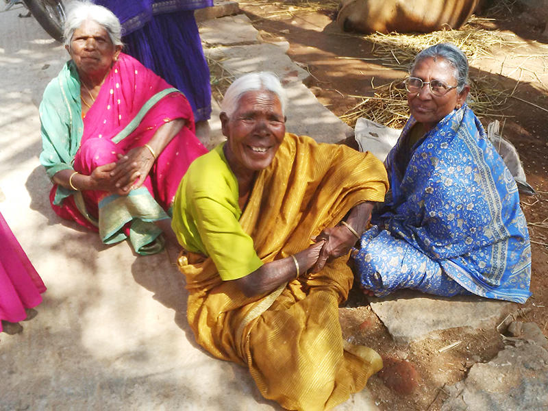 villagers in rampura india by professor david gellner