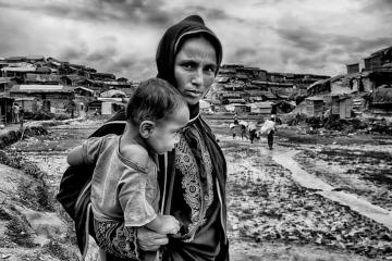 rohingya refugee mother by mohammad rakibul hasan