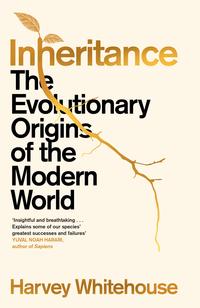 inheritance cover of a book with plant growing through crack 