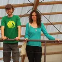 Q Atkinson and C Mazzucato on site at Çatalhöyük, July 2011