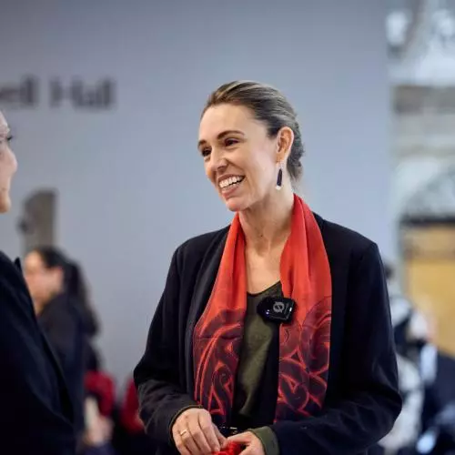 Dame Jacinda Ardern, former Prime Minister of New Zealand. 