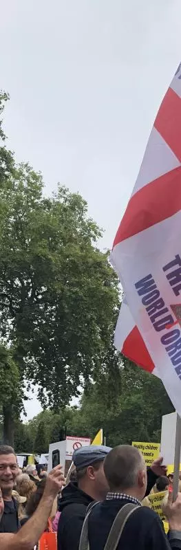 covid protests london
