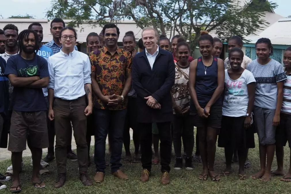 jonathan jong and harvey with their research assistants vanuatu sep