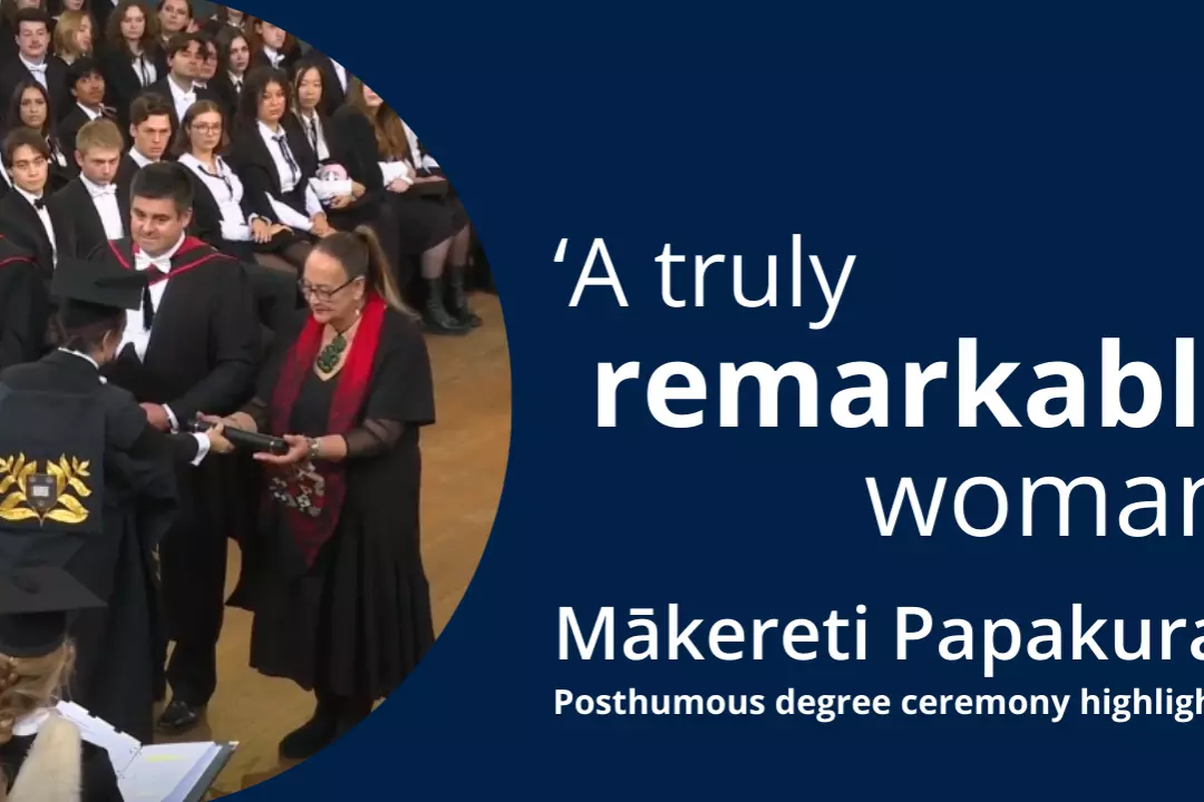 Makereti Papakura posthumous degree ceremony highlights